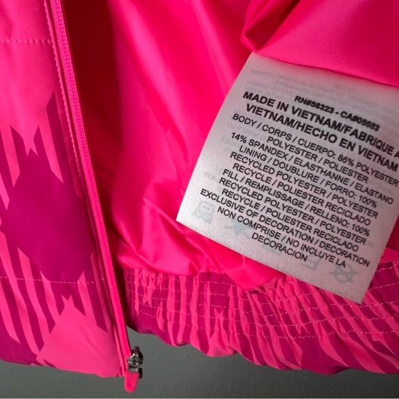NWOT/Nike women pink puffer vest/Large - Picture 5 of 10